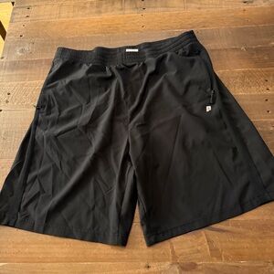 Prince Black Sports Woven Shorts XL
